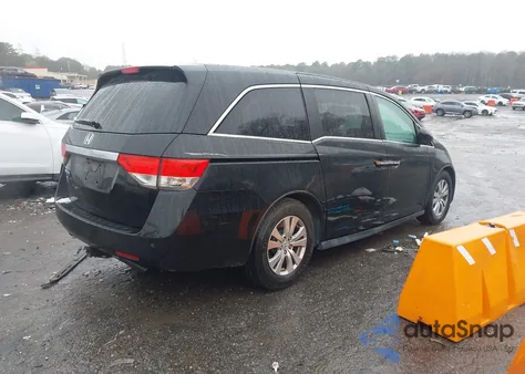 2016 Honda Odyssey Ex from USA, damaged, VIN 5FNRL5H4XGB127868